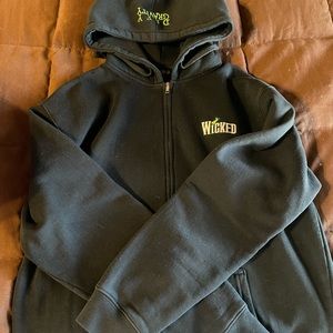 Wicked zip front sweatshirt - Adult Lg